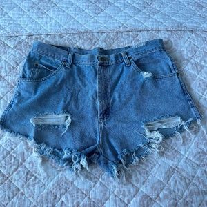 VINTAGE WRANGLER SHORTS SZ 14